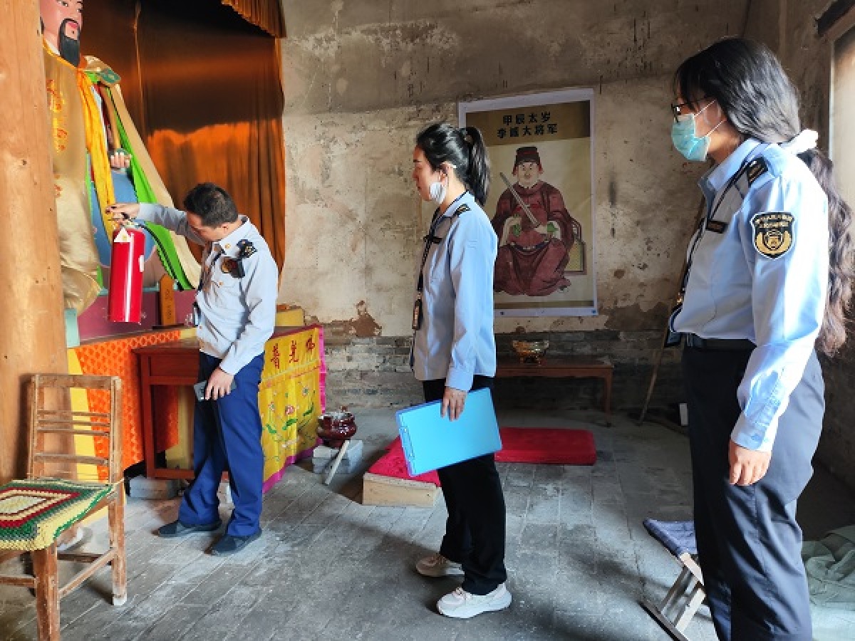 漯河消防联合文广旅部门全面开展博物馆和文物建筑单位安全检查!(图2) 漯河消防联合文广旅部门全面开展博物馆和文物建筑单位安全检查!(图2)