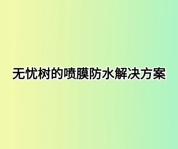 喷膜防水能持续多久?了解其耐用性和寿命(图4) 喷膜防水能持续多久?了解其耐用性和寿命(图4)